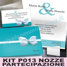 PARTECIPAZIONI NOZZE INVITI