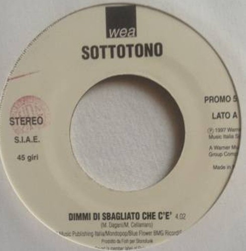 Sottotono gina dimmi - /,