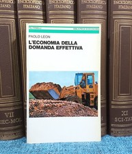 PAOLO LEON - L'ECONOMIA DELLA DOMANDA EFFETTIVA - FELTRINELLI  1 ed. 1981