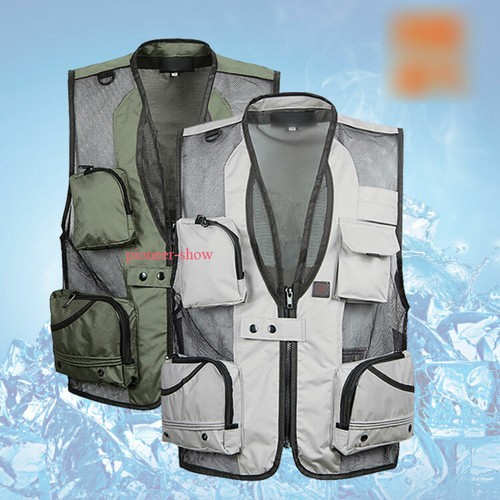 Gilet uomo multitasche
