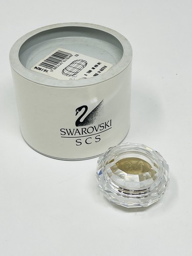 Moneta argento swarovski - argento,