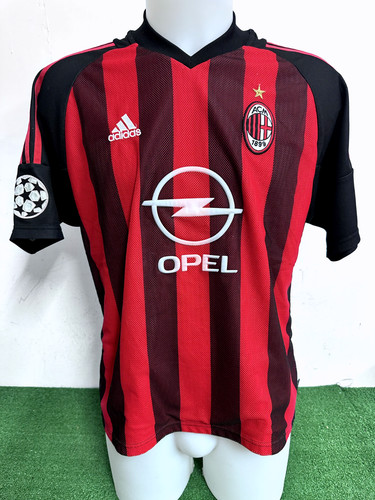 Maglia milan match worn - no,