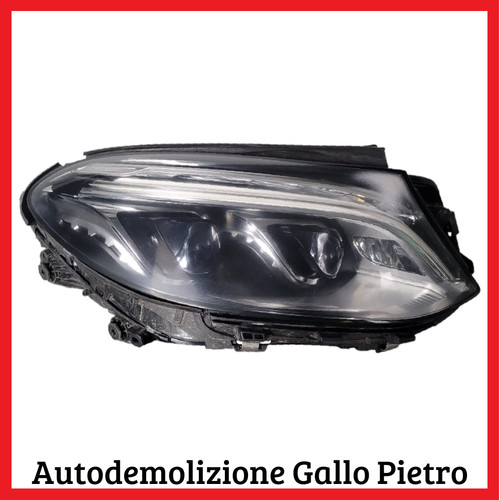Faro anteriore destro led - faro, dx