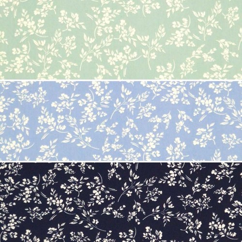 Tessuto cotone floreale - cotone,