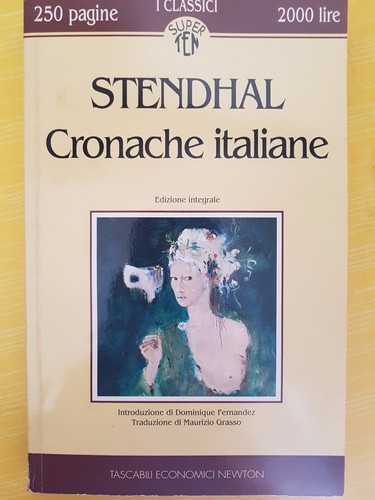Libro stendhal cronache - libro,