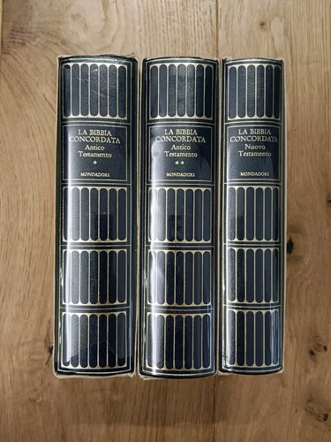 Bibbia concordata volumi - la,