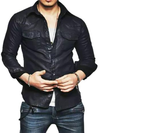 Camicia uomo 100 vera pelle - 100%,