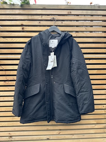 Cappotto parka woolrich nero - parka,