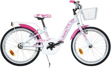 BICI 20" BIANCA GIRL CON CESTINO