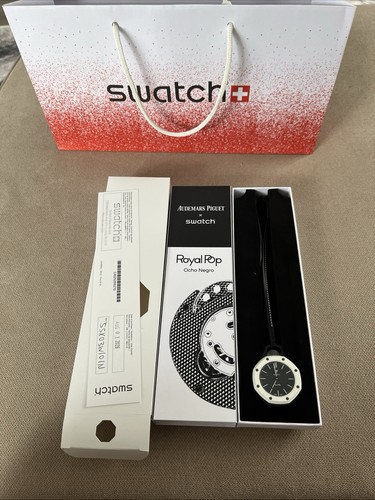 Swatch ocho negro royal - swatch,