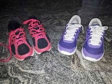 2 PAIA SCARPE sportive tennis NIKE RAGAZZA DONNA N. 36,5 SHOES girl