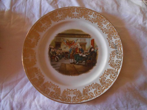 Piatto porcellana vintage - piatto,