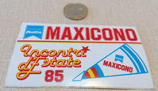 (0464) Adesivo originale autocollant sticker anni 70 80 gelati MAXICONO Motta