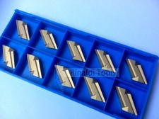 10 inserti KNUX 160405 R11 RT250 (P25-TIN) per acciaio NUOVI!! Con fattura!