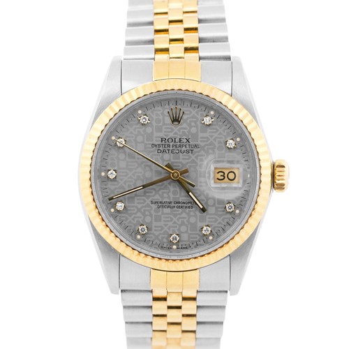 Rolex datejust diamante - rolex, mm