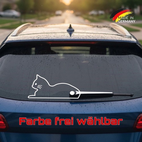 Adesivo auto gatto