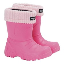 Equipage Nuovo Panda Stivali per Bambini Equitazione - Fucsia - 36/37