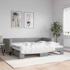 vidaXL Divano Letto con Letto