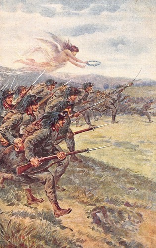 A6704 ww1 bersaglieri - ww1,,
