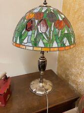 Lampada  Vavassori  Vetro Tiffany Argento 800