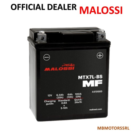 Batteria mtx7lbs malossi swm - batteria,