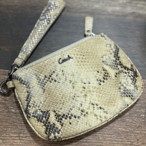 Portafoglio coach python pelle - portafoglio,