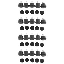 20 Pezzi di Ruote Girevoli per