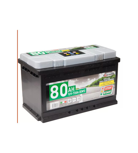 Batteria stop start 80ah 12v - batteria,