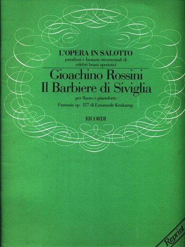 Barbiere siviglia per - barbiere, di