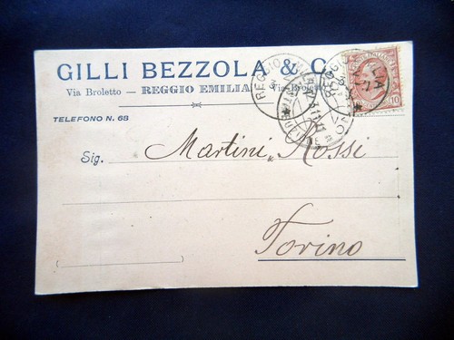 1911 cartolina pubblicità - 1911,