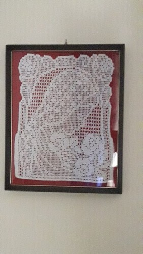 Madonna delle rose fatta - rose, a