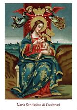 CARTOLINA POST CARD MARIA SANTISSIMA DI CUSTONACI