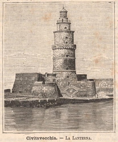 Civitavecchia lanterna del - civitavecchia,