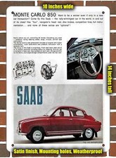 Insegna in metallo - 1965 Saab