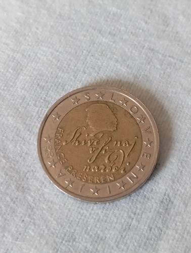 Moneta euro slovenia - moneta, 2