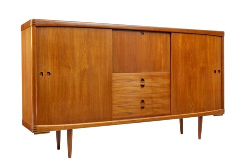 Tavola alta teak danese - tavola,