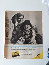 Vintage PUBBLICITÀ KODAK da