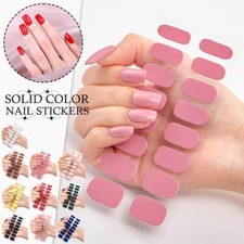Single Color Nail Stickers