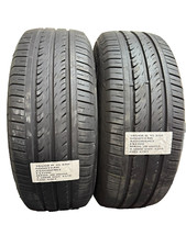 2 PNEUMATICI USATI 185/60 R 15 84H GOODYEAR ESTIVO 4.5 MM DOT 4318 GOMME USATE