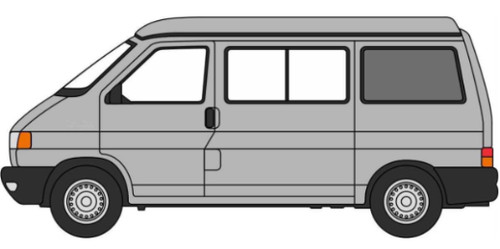 Oxford diecast 76t4005 t4 - diecast, vw