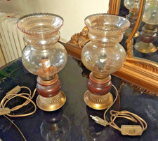 COPPIA ANTICHE LAMPADE