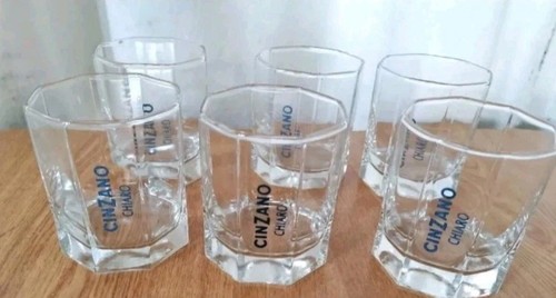Cinzano chiaro set bicchieri - 6,