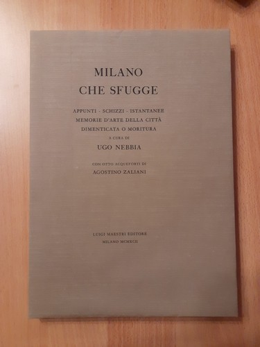 Nebbia ugo milano - milano, sfugge