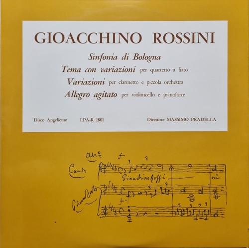 Gioacchino rossini - gioacchino, –