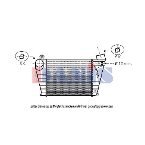 Intercooler alette saldato per - saldato,