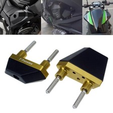 Protezione antiurto telaio CNC giallo moto per Kawasaki Z800 100 750 07+
