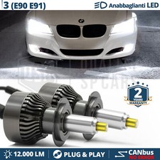 Kit Luci LED per BMW Serie 3 E90 E91 ANABBAGLIANTI H7 CANbus 6500K Bianco Ghiacc