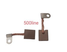 Coppia Spazzole Motorino Avviamento Fiat 500 F L R 126 Epoca Nuove alta Qualità 