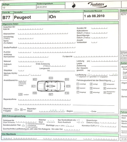 Peugeot ion dal 2010 - dal,