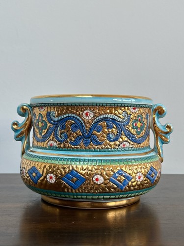 Fiori dorati maiolica - fiori,